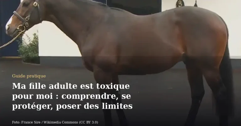 Ma fille adulte est toxique pour moi : comprendre, se protéger, poser des limites