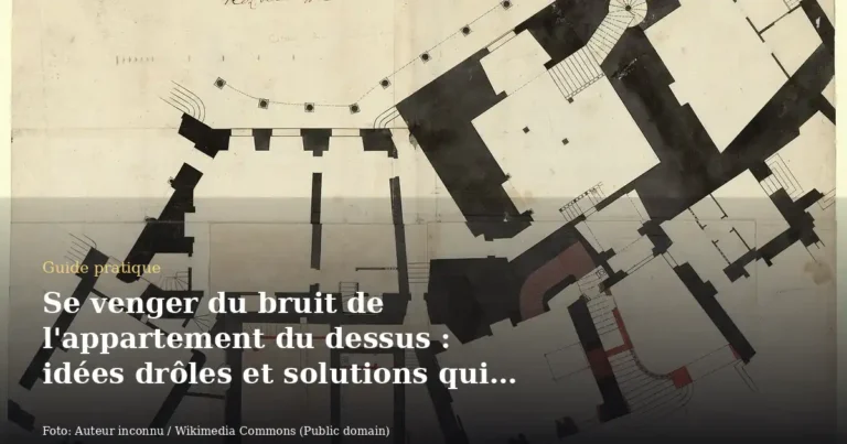 Se venger du bruit de l'appartement du dessus : idées drôles et solutions qui fonctionnent